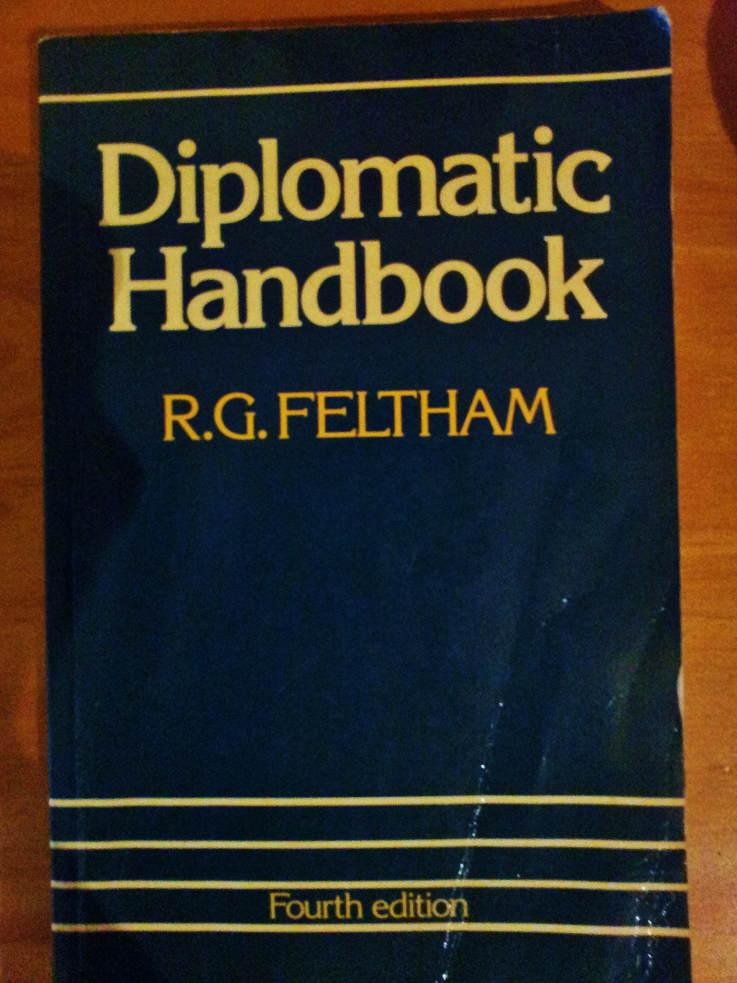 There are no guides or handbooks on how to adapt to a diplomatic lifestyle.
