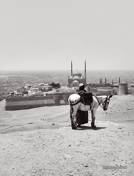 The view from Mokattam (Cairo) in 1920