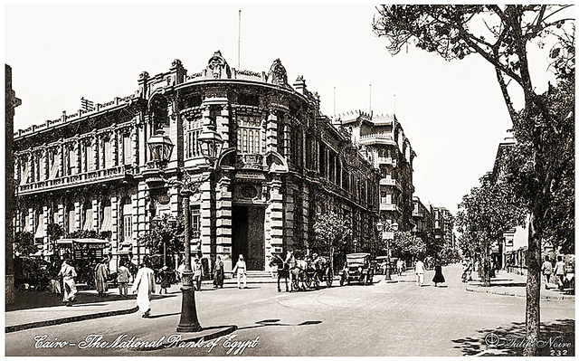The National Bank of Cairo in 1910