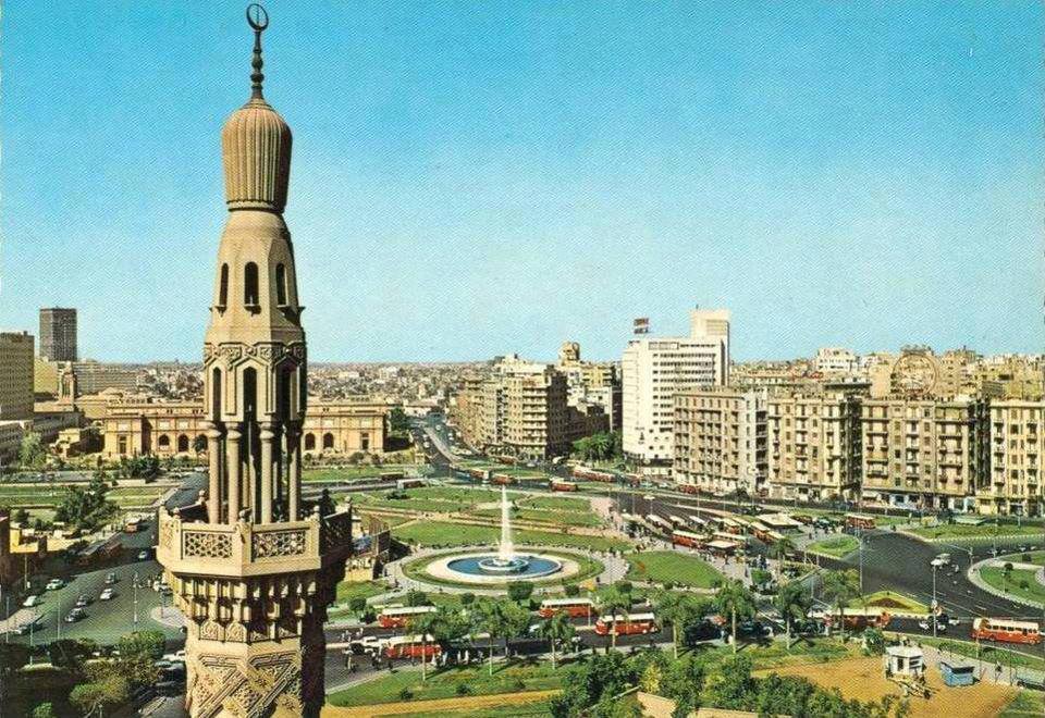 Tahrir Square in 1960