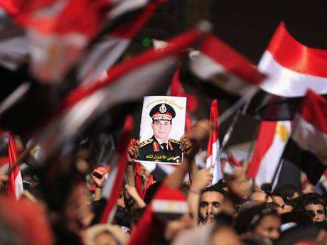 "Sisi mania" started in June and July 2013, when shortly before and after Morsi was deposed.