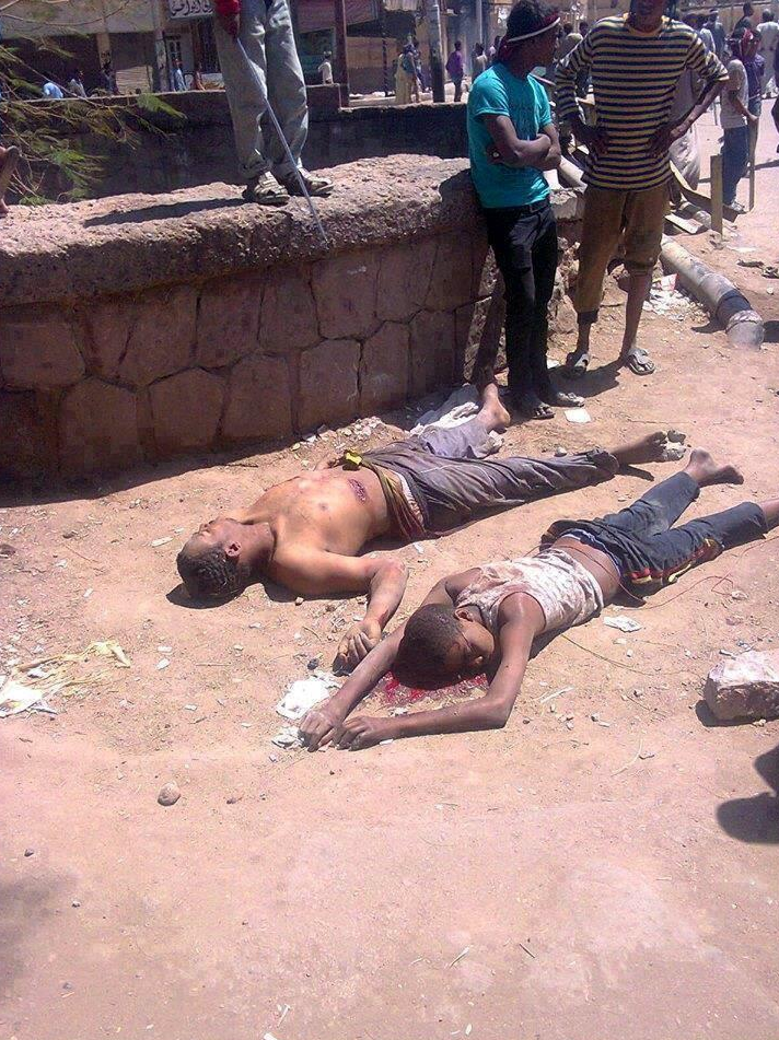 A young boy was among those killed in renewed clashes today