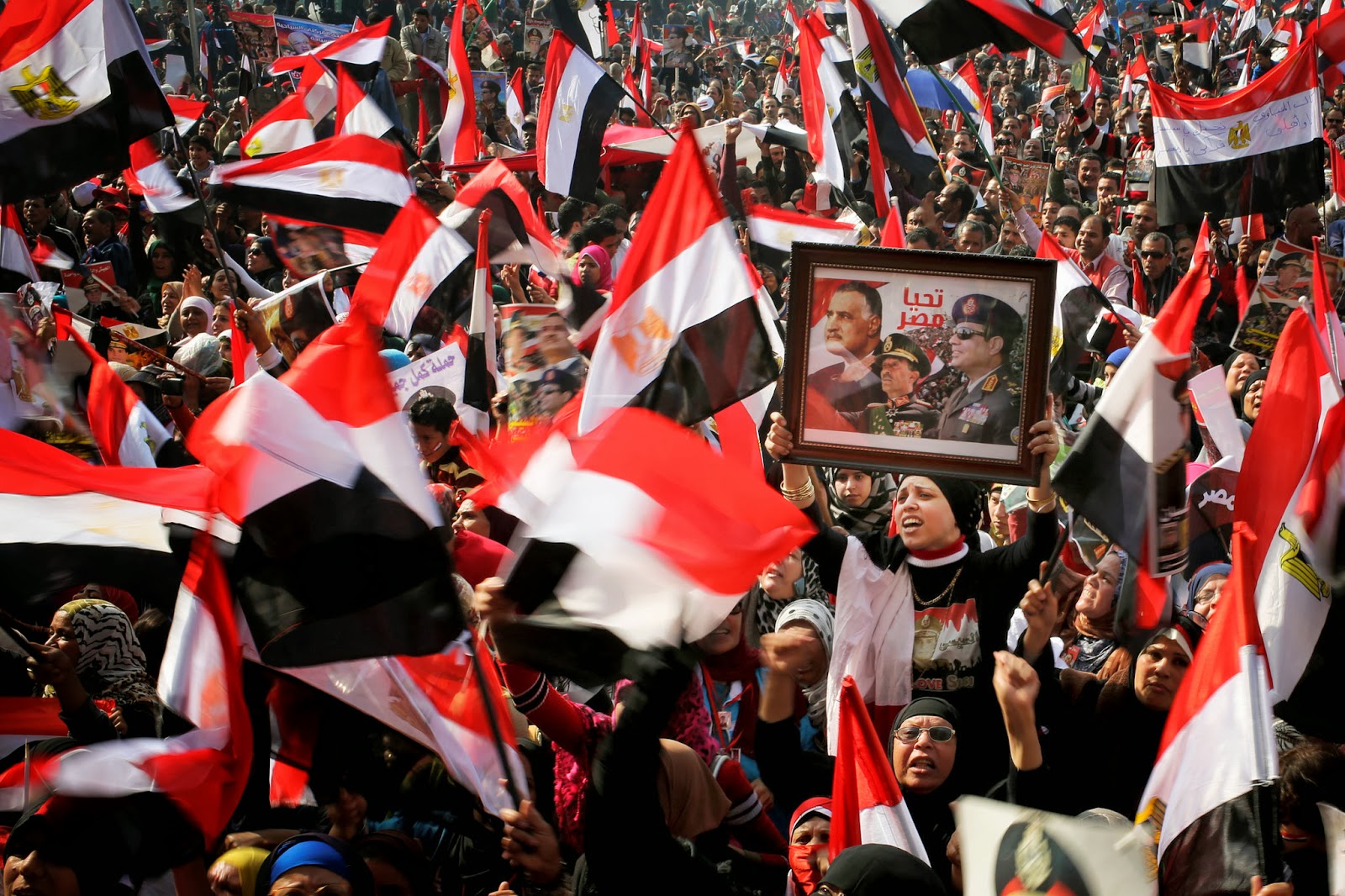 Sisi mania has swept Egypt since the ouster of Islamist President Mohammed Morsi  [Credit: Tara Todras-Whitehill for the New York Times]