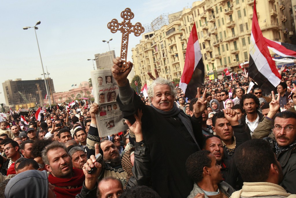 Coptic Christians played an important role in the January 25 revolution