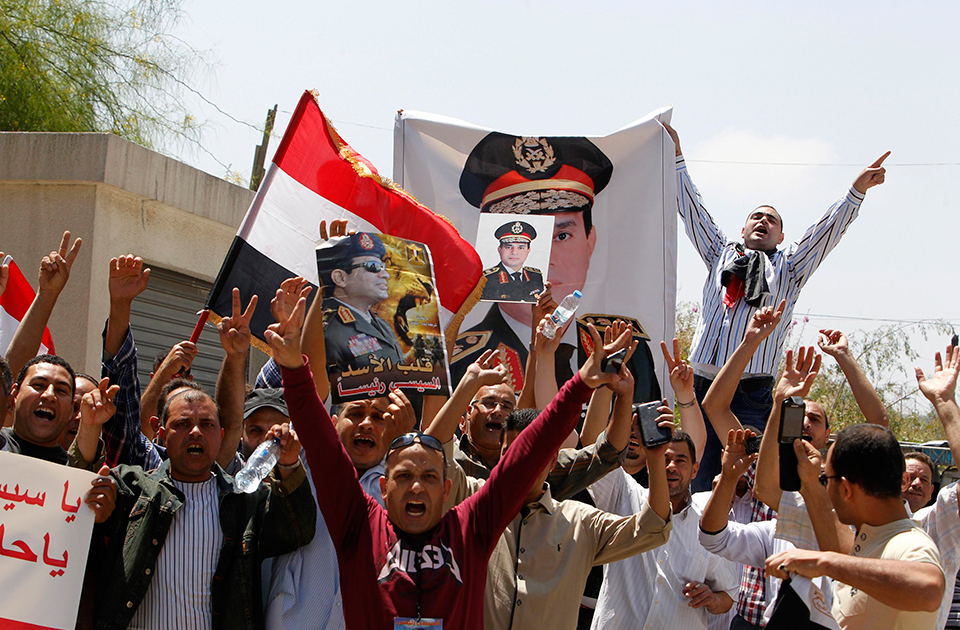 Egyptian expats in Lebanon show support for Sisi