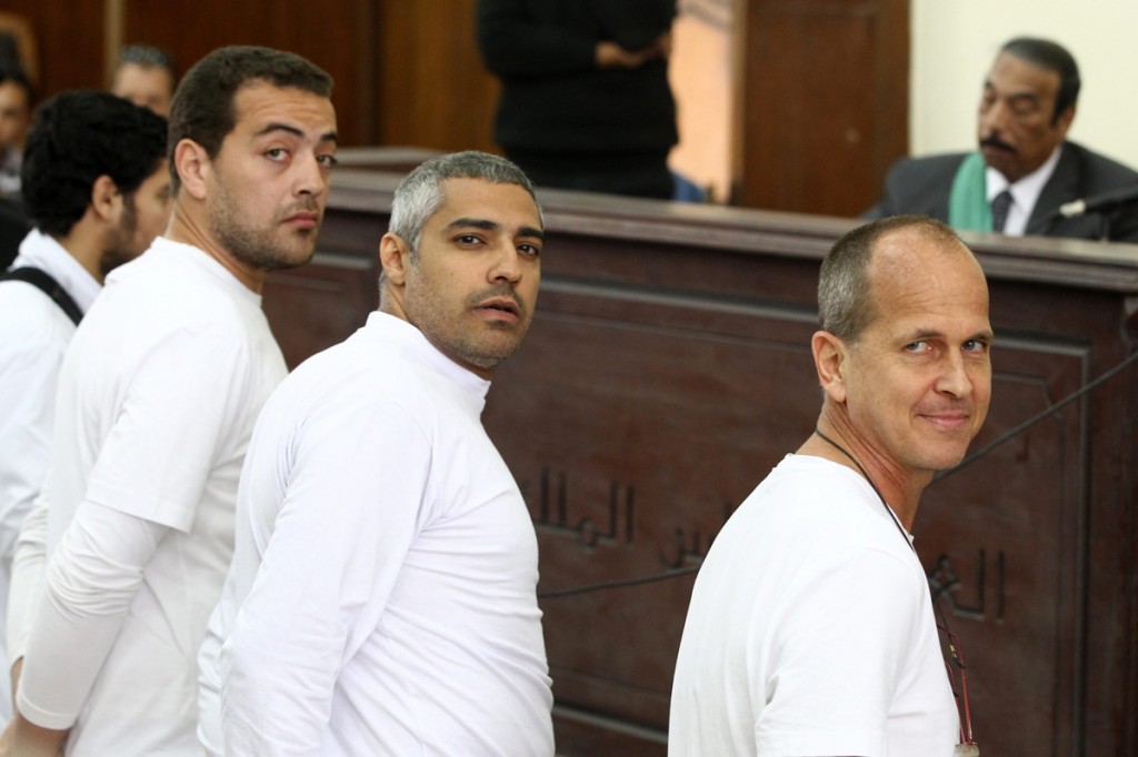 epaselect EGYPT JOURNALISTS TRIAL