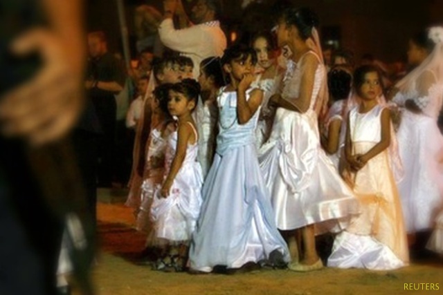 Girls in Egypt can be as young as 11 when they get married. 