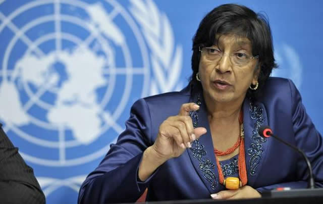 UN Human Rights Commissioner Navi Pillay