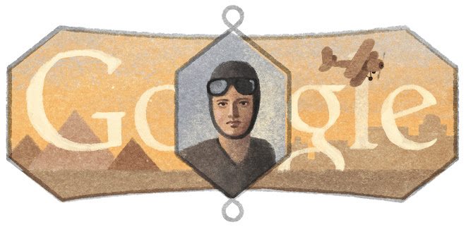 Google celebrated El Nadi on her 107th birthday