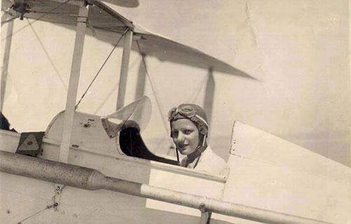 Lotfia El Nadi, Egypt's first female pilot.