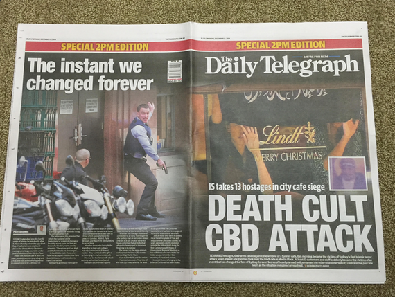 The Daily Telegraph has been criticized for this special edition. Via ‏@nicchristensen from Twitter.