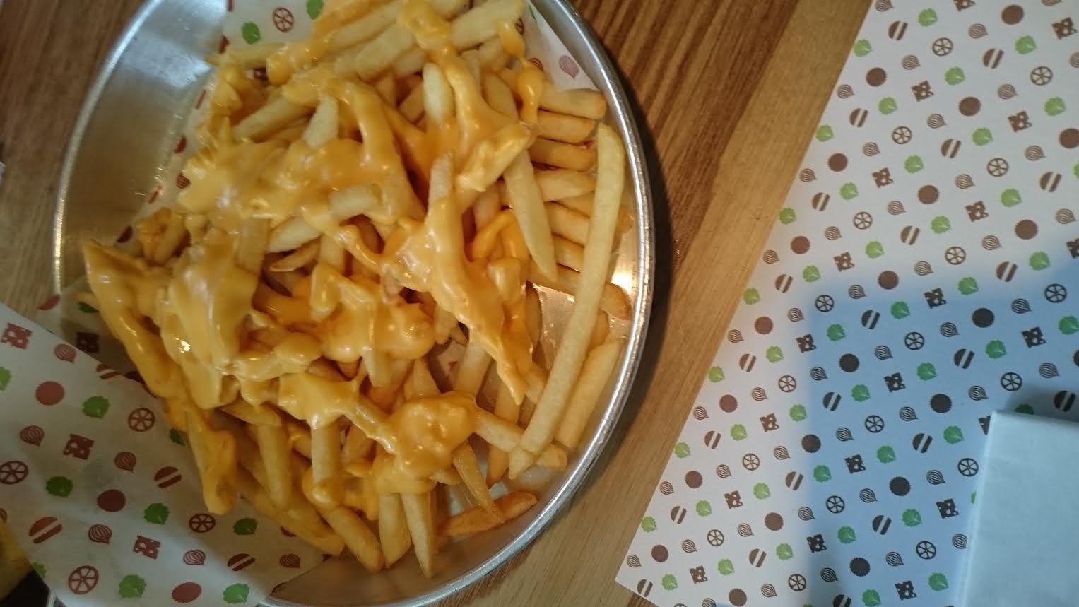 Cheese fries are highly recommended for those who love their cheese!