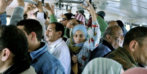 "Any time you are on public transportation you see men harassing women, young women being abused. As time goes by, harassment increases more and more.” From Mohamed Diab's 2010 film, '678'