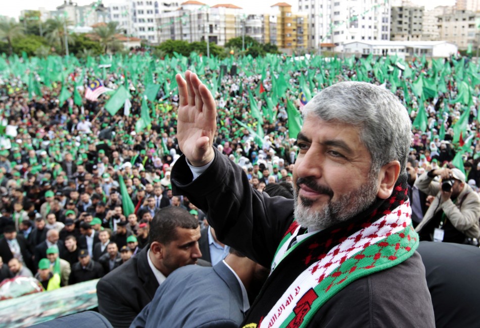 Hamas leader Khaled Meshaal (Reuters)