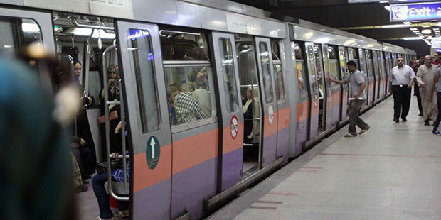 The Sadat Metro station has been shut down once again for "security reasons"