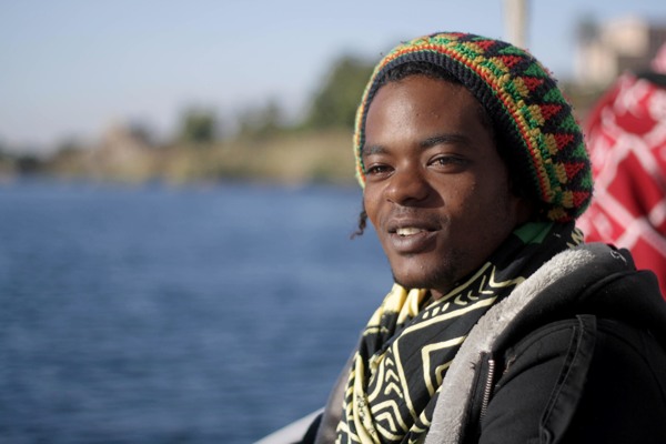 Mostafa, 24, is a Nubian whose family owns a guest house on Elephantine Island, Aswan. Credit: Enas El Masry
