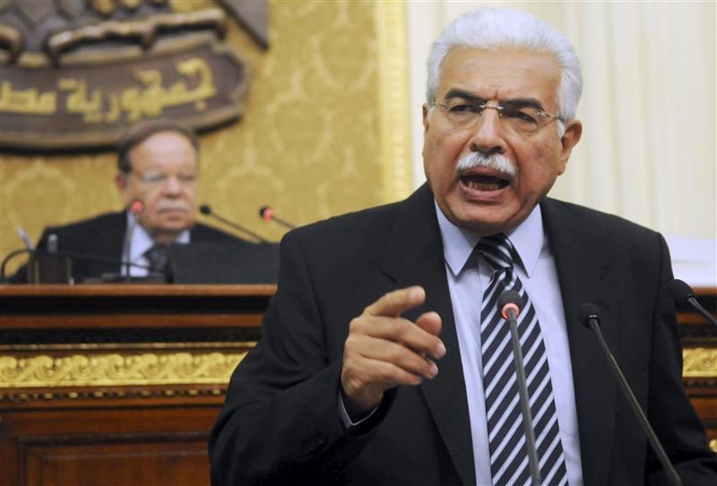 Egyptian Prime Minister Ahmed Nazif speaks during a parliament session in Cairo. Credit: Reuters/Mohamed Abd El Ghany