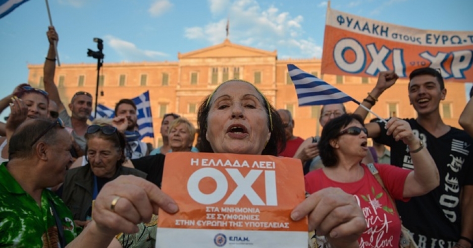 A "no" vote in the referendum could mean an exit for Greece from the Eurozone