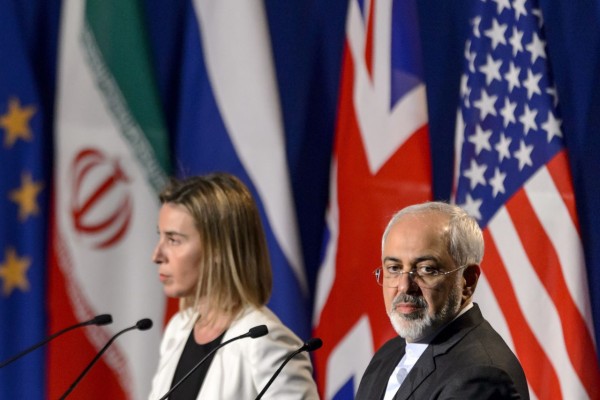 Iranian Foreign Minister Javad Zarif and EU foreign policy chief Federica Mogherini praised the deal early Tuesday