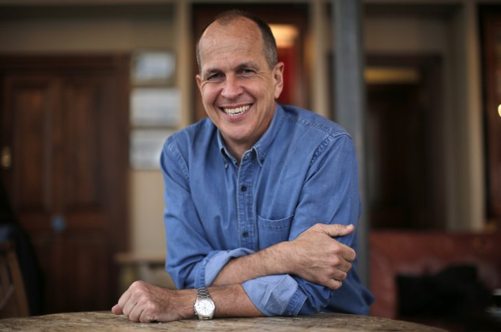 Australian broadcast journalist, Peter Greste, recently freed from prison in Egypt, poses for a portrait before giving a press conference at the Frontline club, London, February 19, 2015. Credit: Peter Nicholls/ Reuters