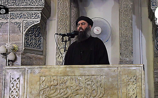 Abu Bakr Al-Baghdadi, the leader of ISIS