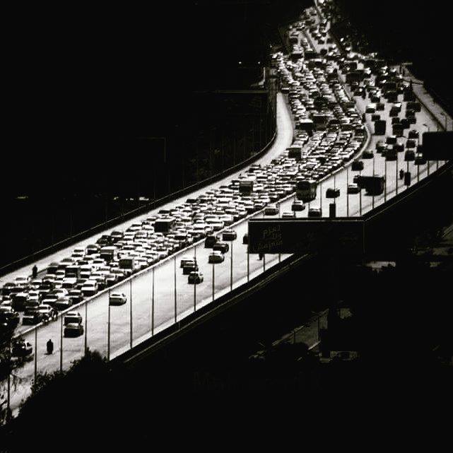 Cairo's vehicle lifeline: the October 6 Bridge. Photo by Mahmoud Khaled