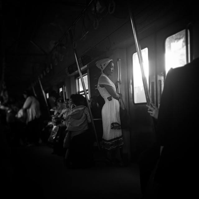 The everyday subway journey. Photo by Hadeer Mahmoud