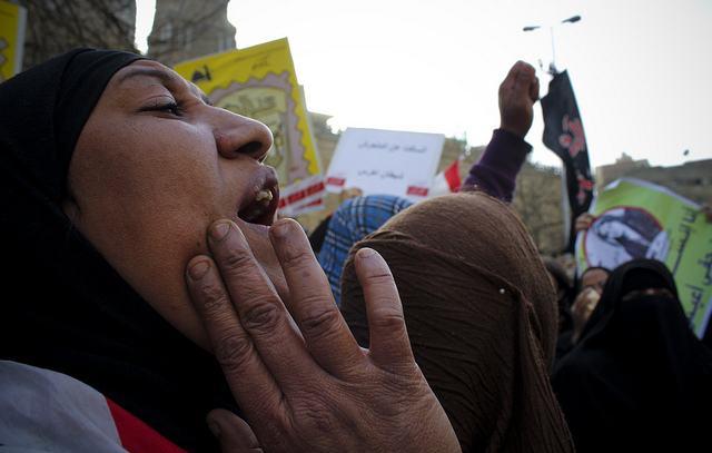 Anti sexual harassment march to Tahrir in 2013