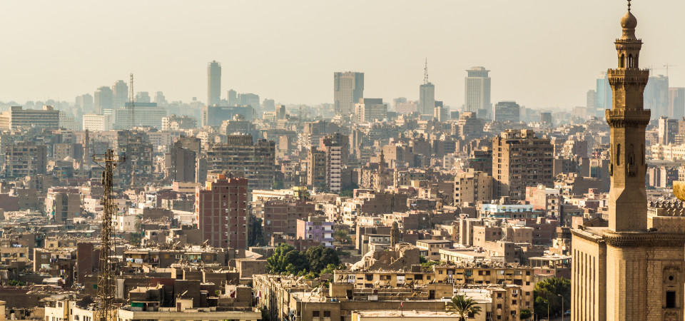 Aerial View Of Cairo