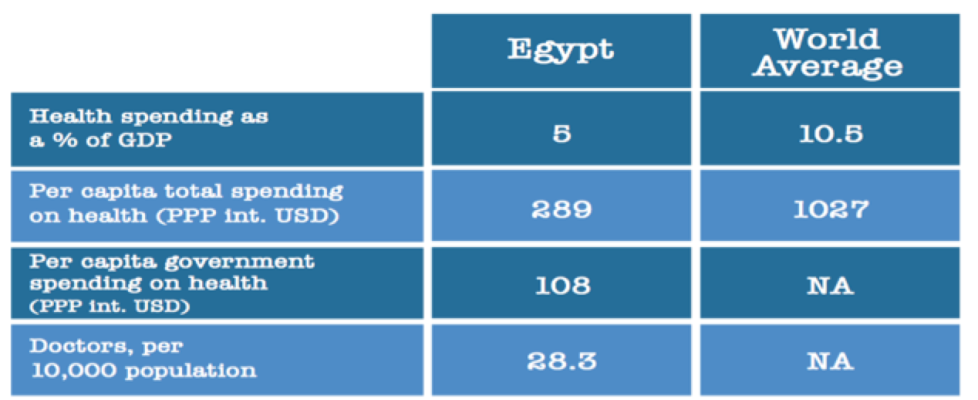 Figure 3: Egypt Vs World Average Source: Central Bank of Egypt