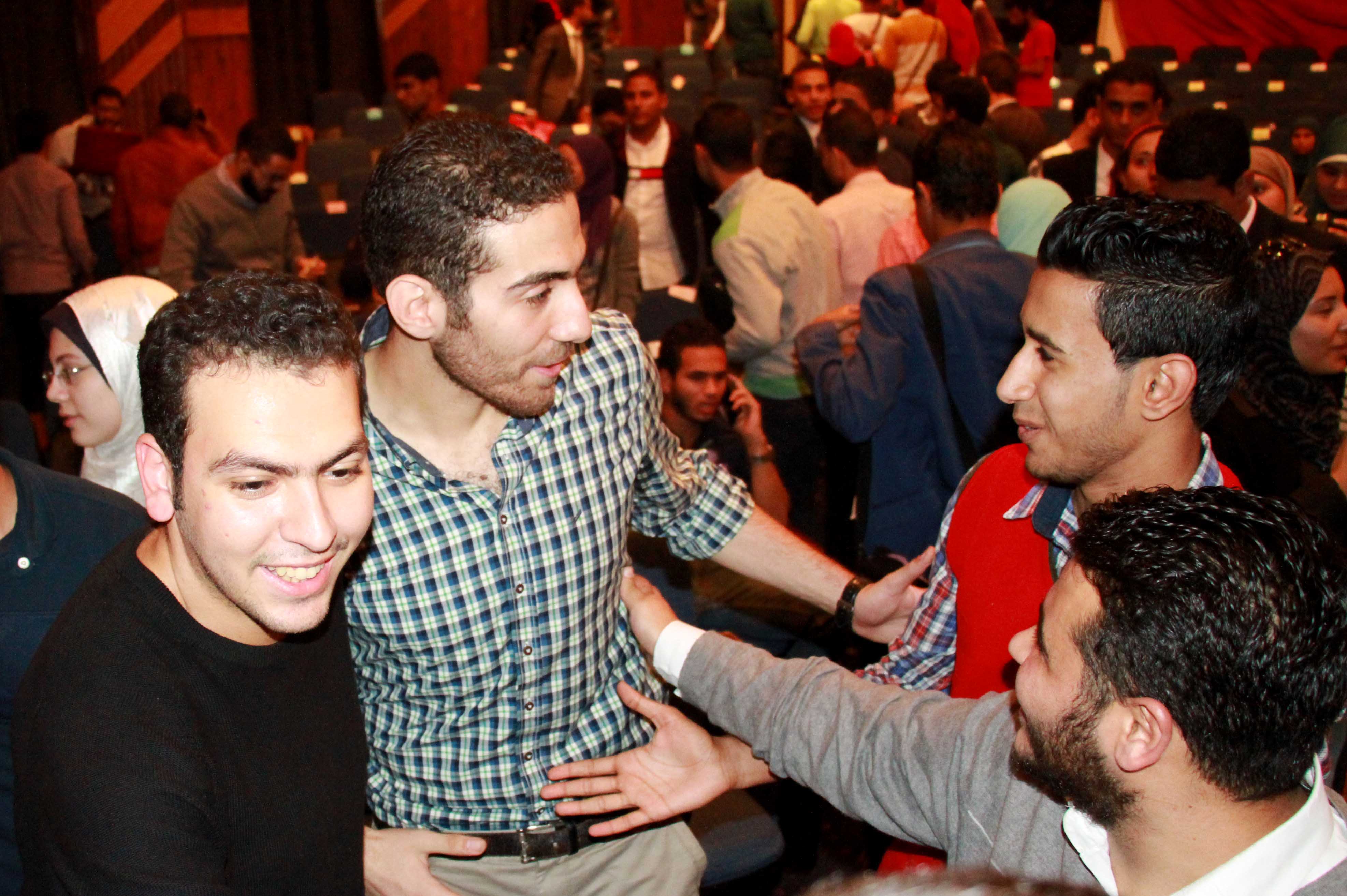 Cairo University Student Union elections, Nov. 22. Photo by Mousa el-Zarif / Aswat Masriya
