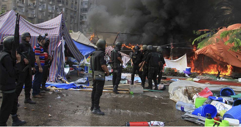 Dispersal of Rabaa sit-in. Photo: Reuters