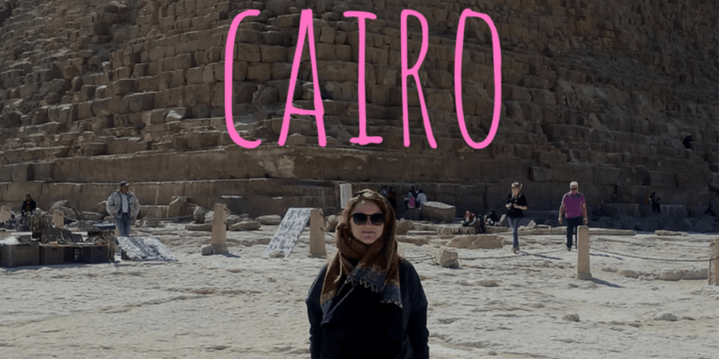 Kind girls in Cairo