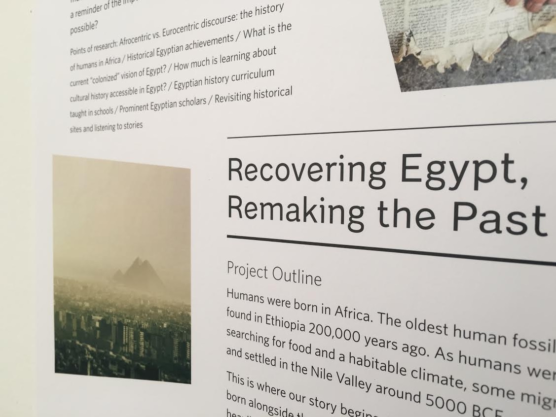 Recovering Egypt, remaking the past