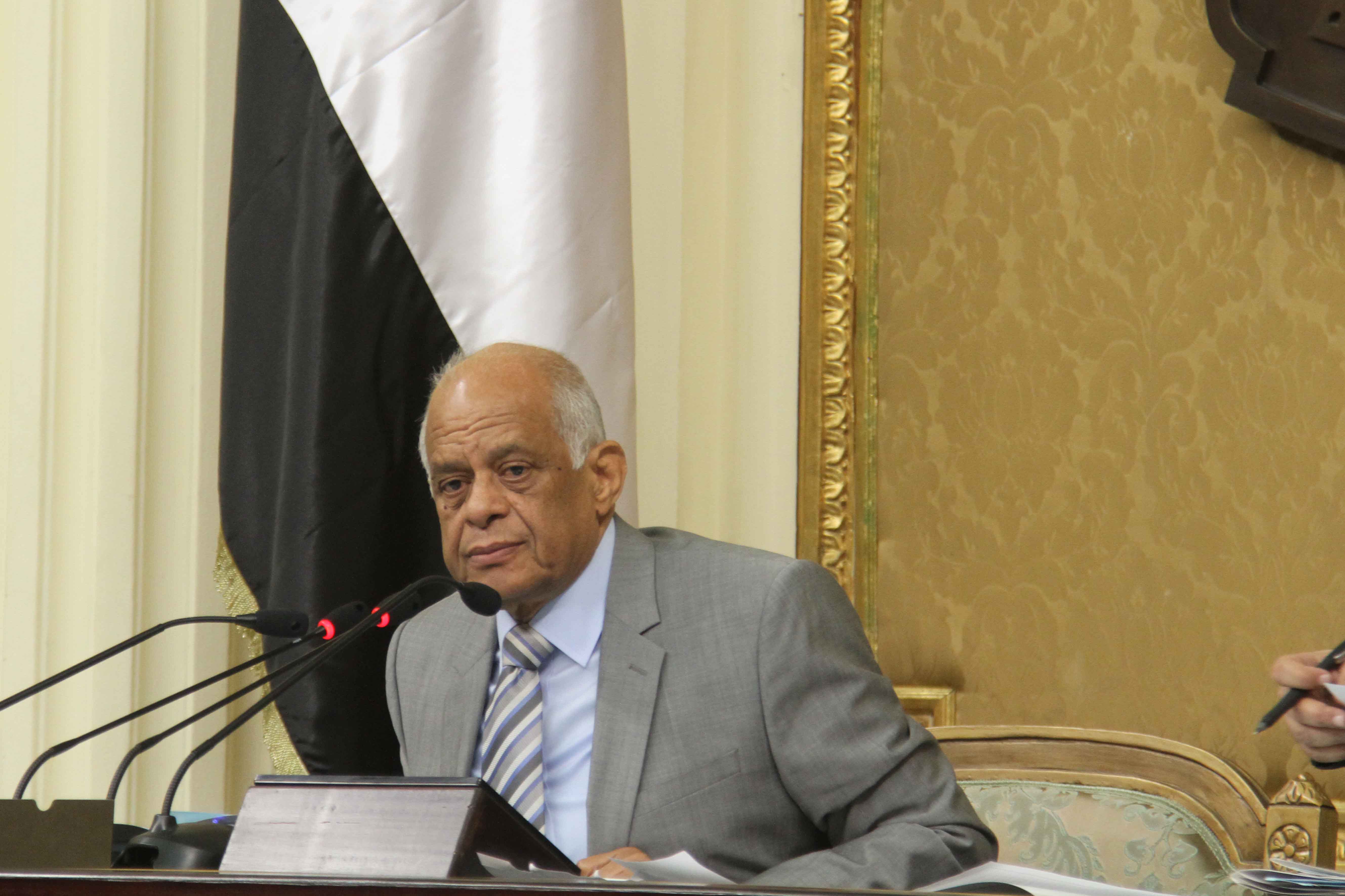 Egypt's parliamentary speaker, Ali Abdel Aal
