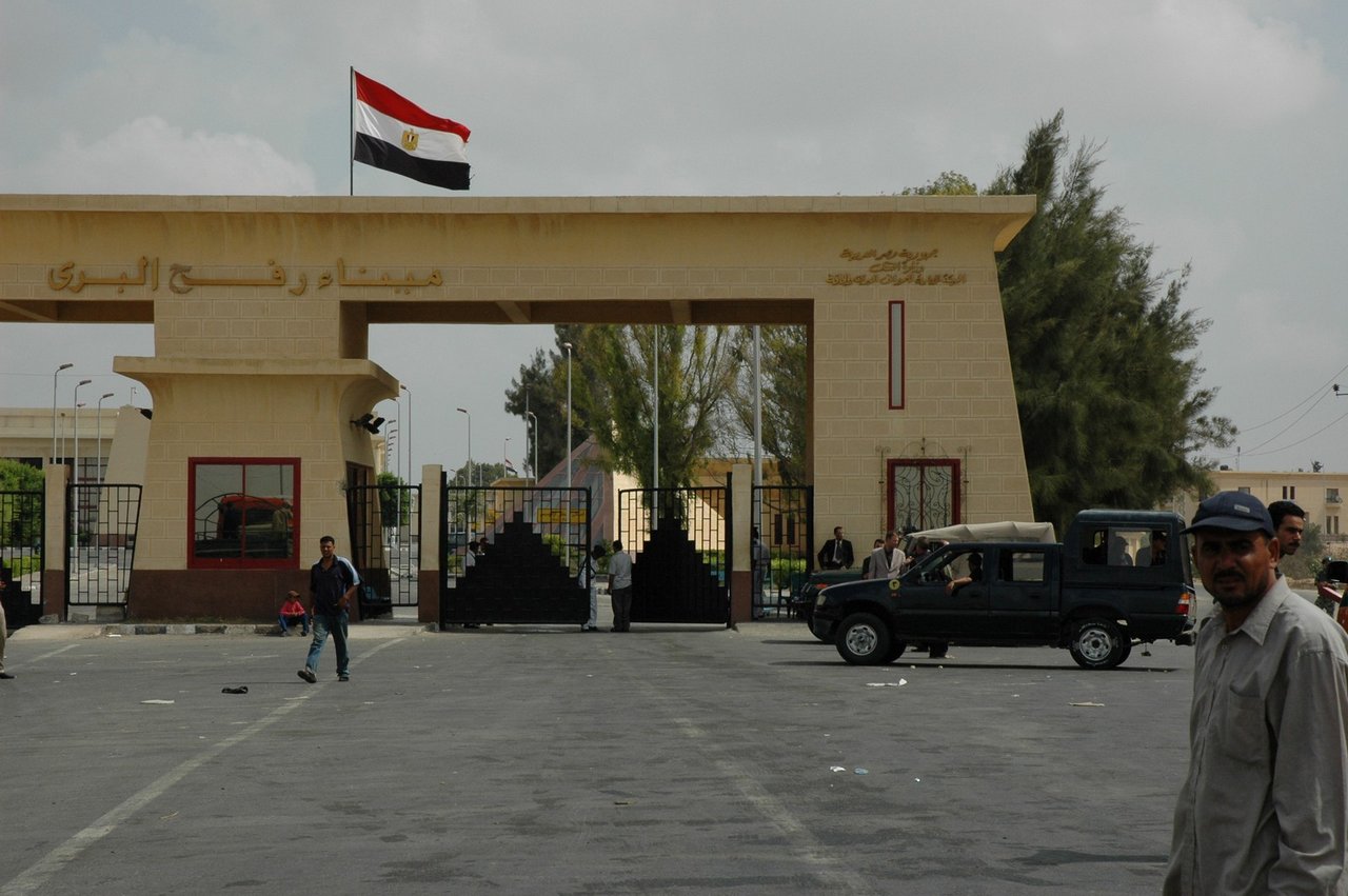 Rafah-border-crossing-Egyptian-side-the-prohibited-gate