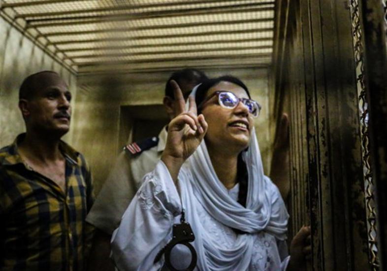 Mahienour El Masry in court