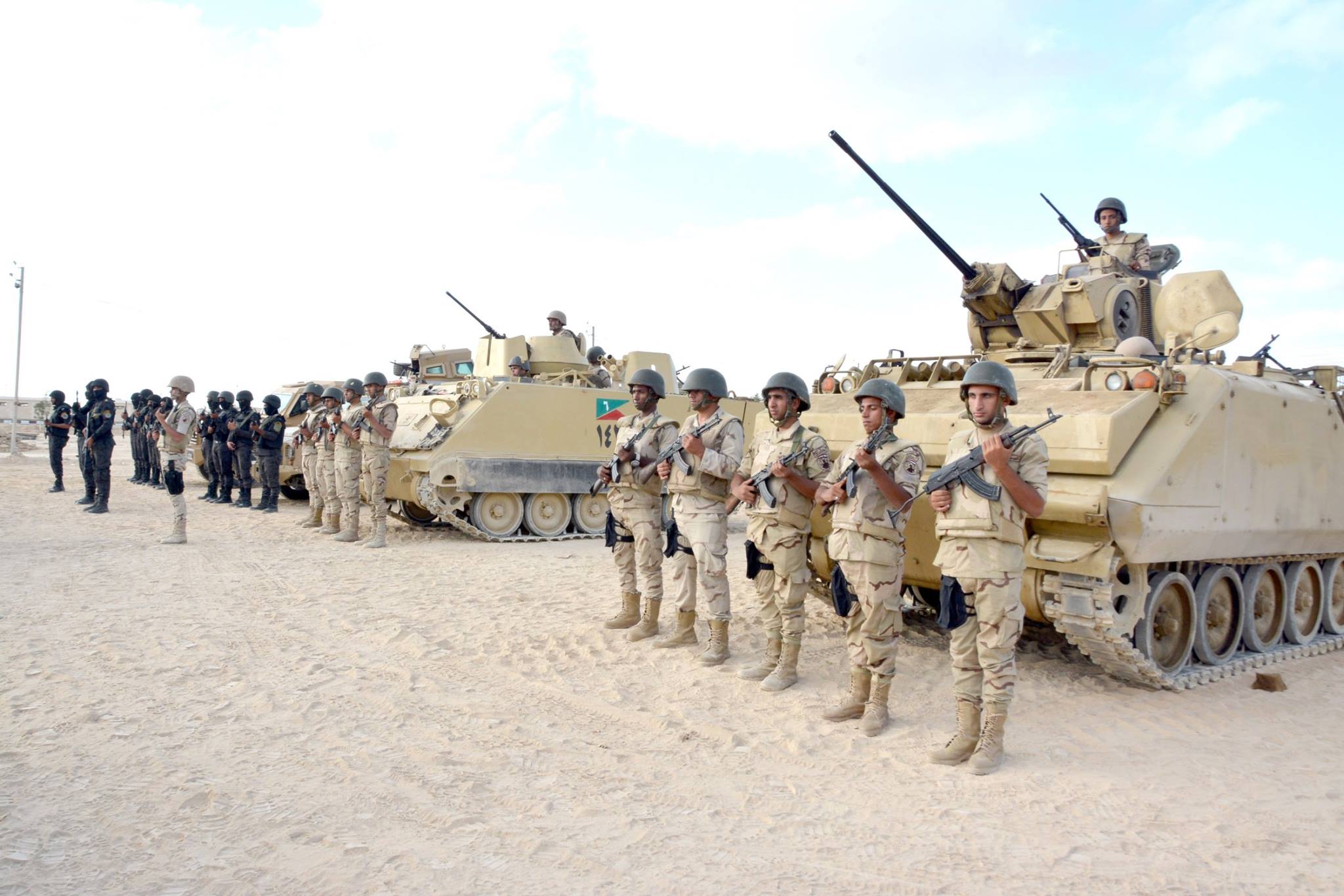 Egypt's military prepares ahead of new operations against militants in Sinai
