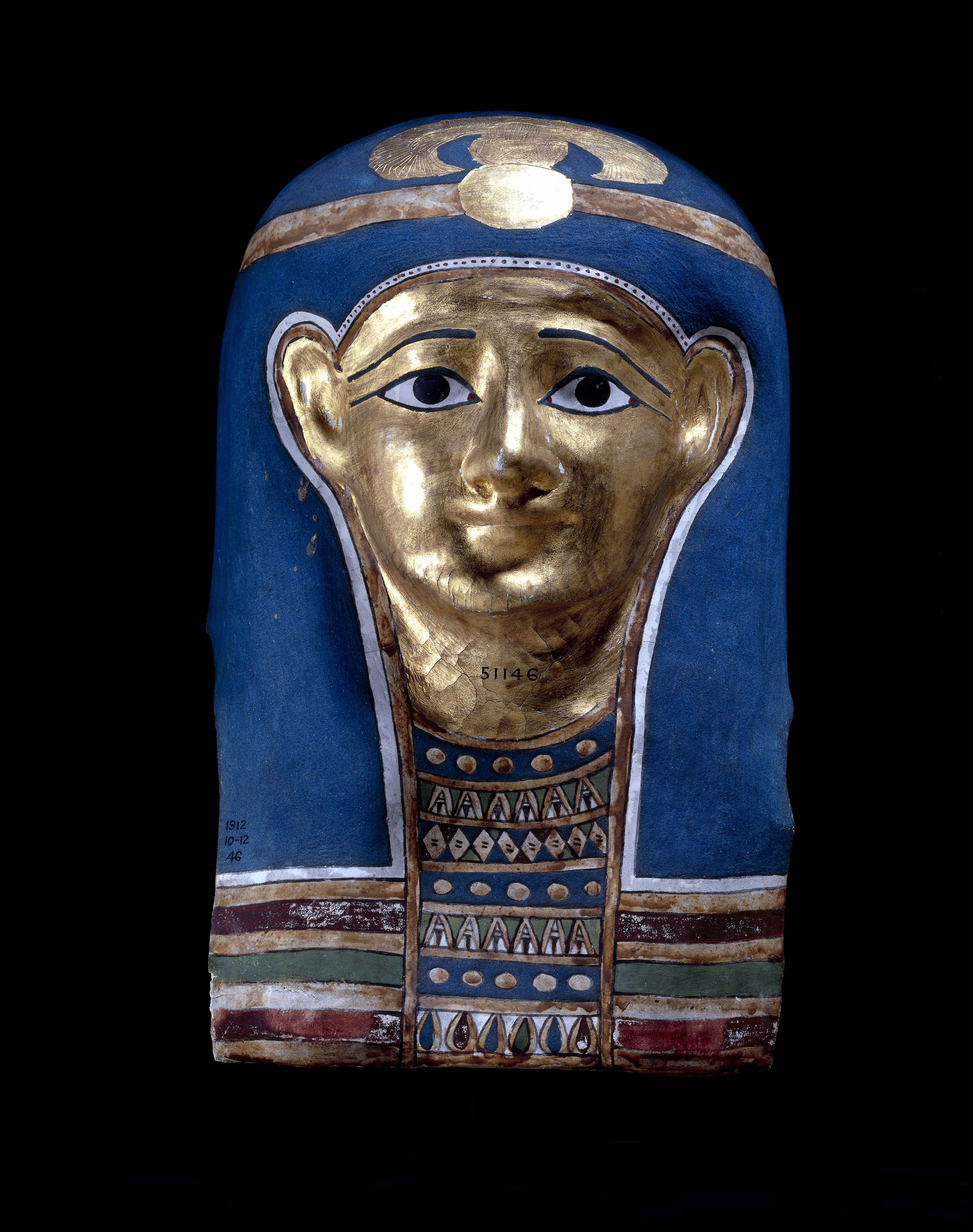 Mask in Cartonnage. Courtesy of the Museum of Applied Arts & Sciences