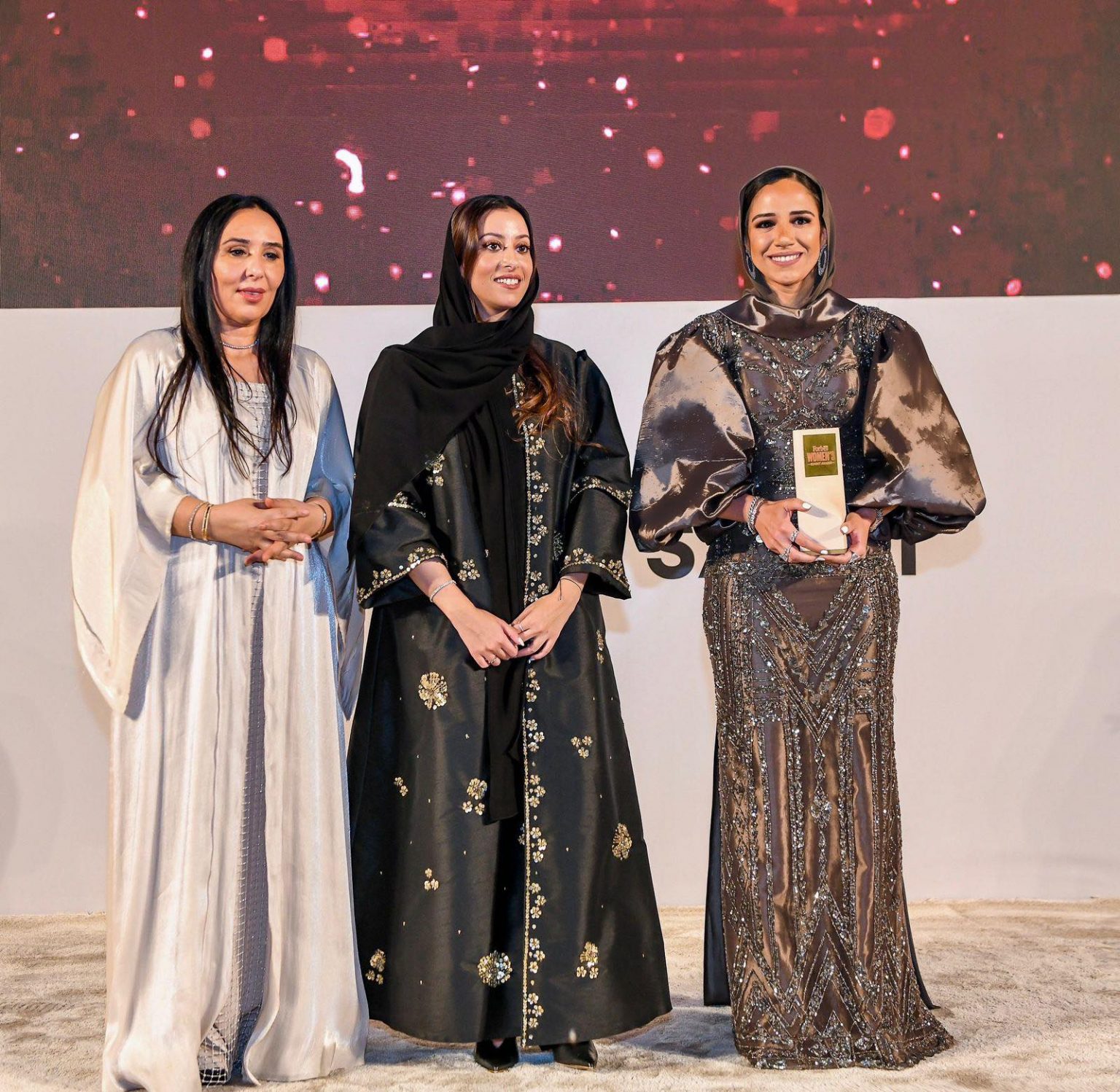 Egyptian Fashion Designer Sara Onsi Honored At Forbes Middle East Women