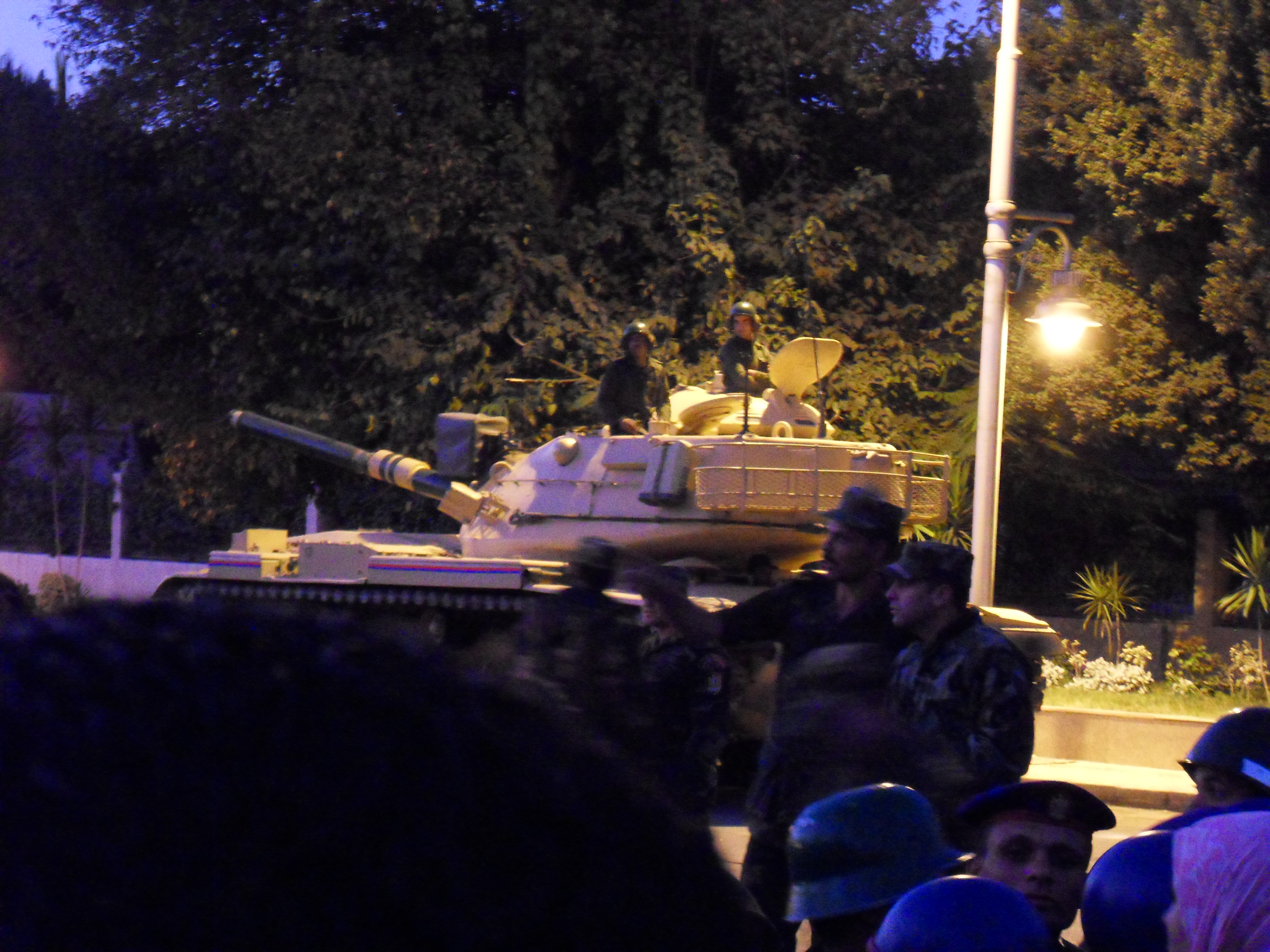 Presidential Guard's Tank. 