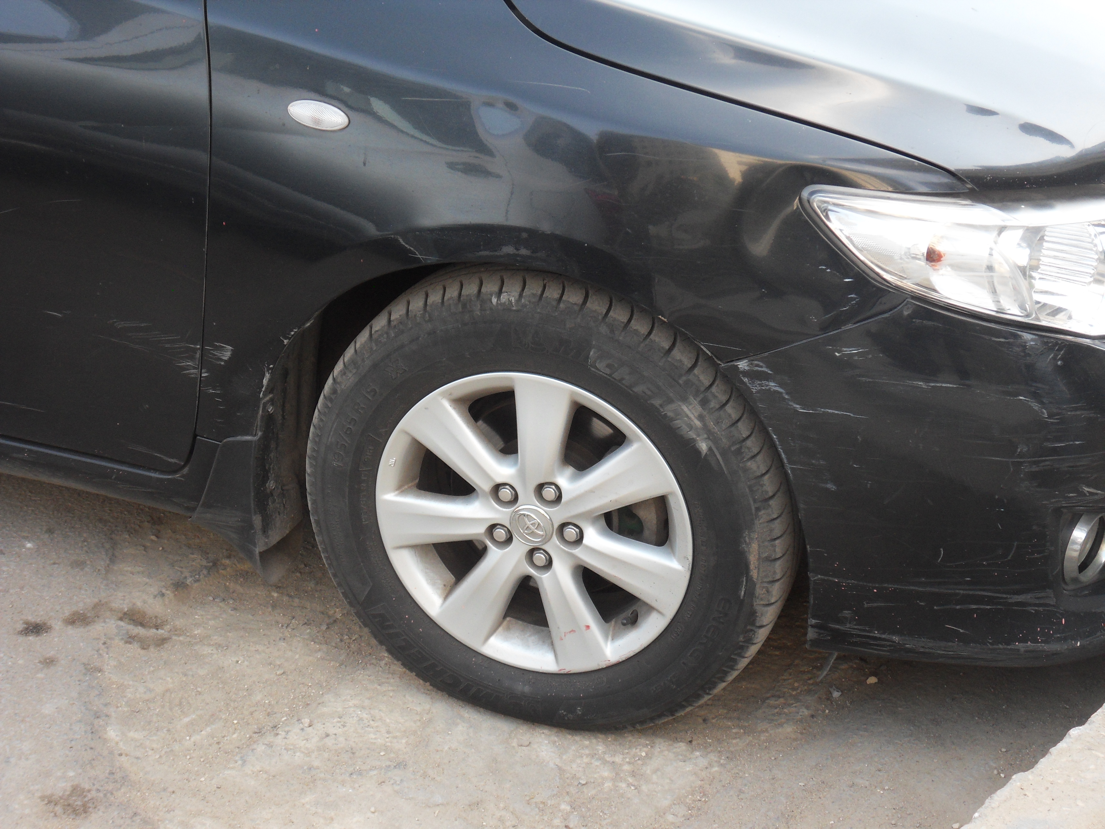 If there's a car in Egypt without a major scratch or bump, then it is either a) still in the showroom, or b) you are being lied to as such a car cannot exist in Egypt.
