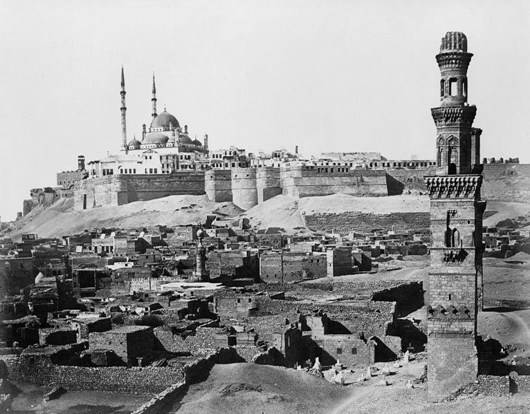 The Citadel in Cairo in 1870
