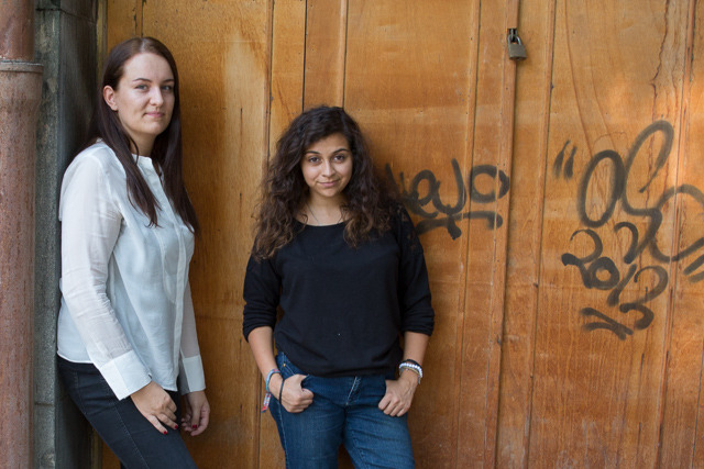 Tinne Van Loon (left) and Colette Ghunim (right)