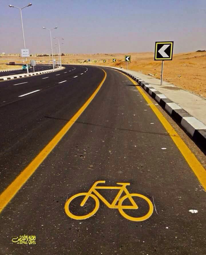 Egypt Introduced Bike Lanes…So People Used Them As Parking Spots