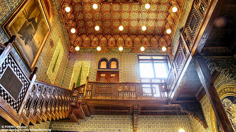 Stairway to the second floor of the Residence Hall