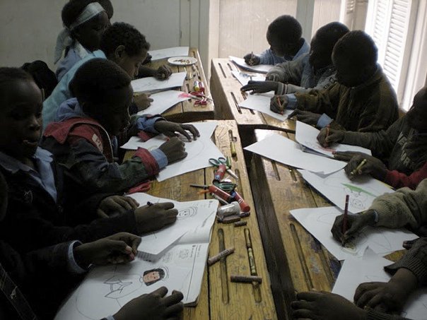 A class room at AHLC.