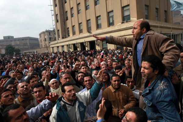 The resistance of Egypt's workers during the 2011 revolution was seen by many commentators as delivering the "knockout punch" to Mubarak's regime