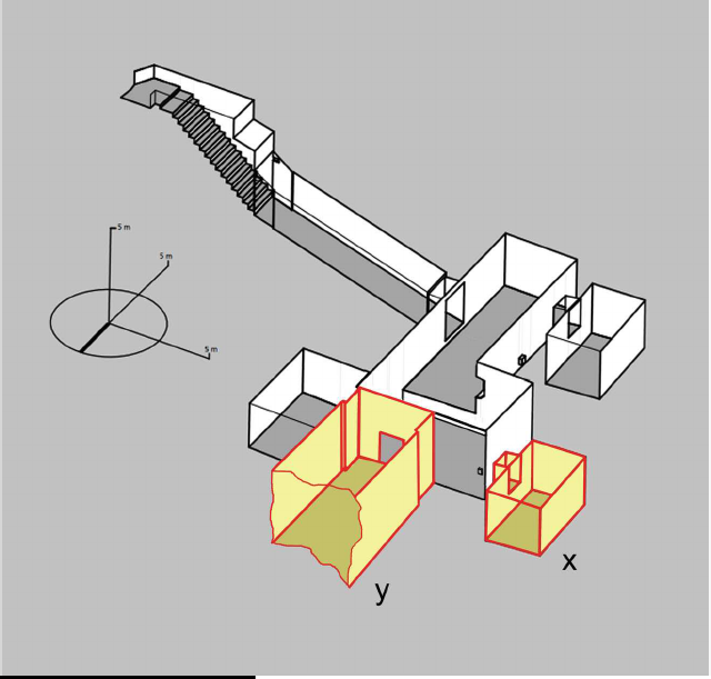 Illustration of the Tutankhamun tomb with potential continuation. Credit: Theban Mapping Project