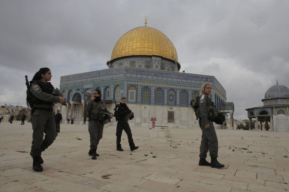 Archive photo of Israeli police forces in the old city of Jerusalem. REUTERS/Ammar Awad